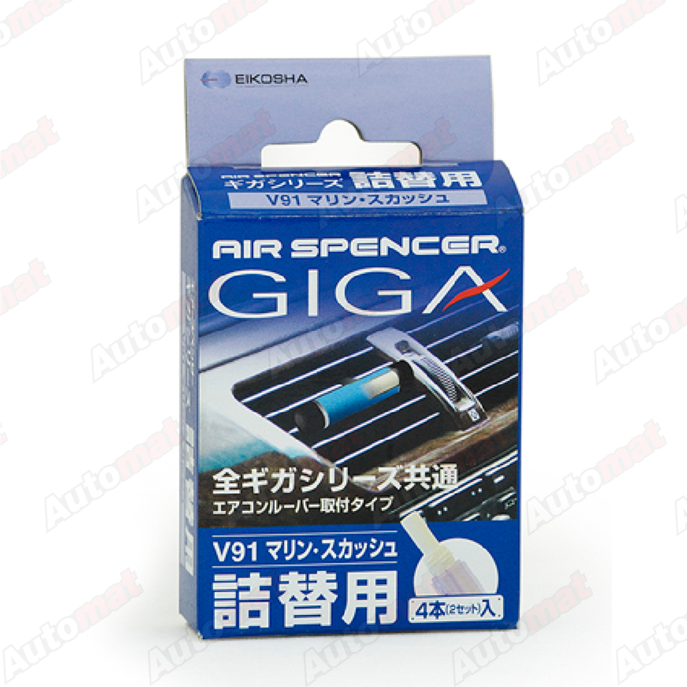 Запасной элемент для ароматизатора на кондиционер EIKOSHA GIGA - SQUASH