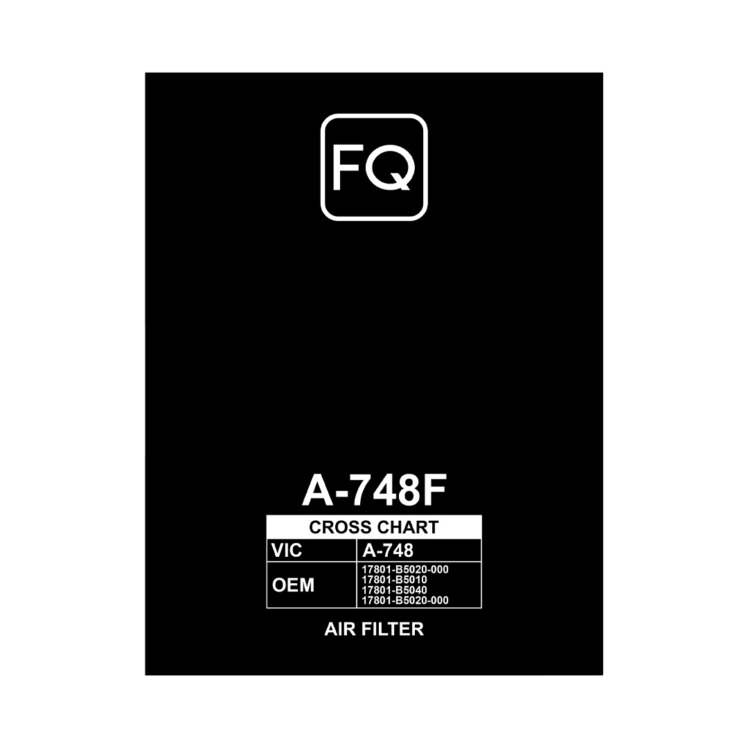 Фильтр воздушный FQ A-748F