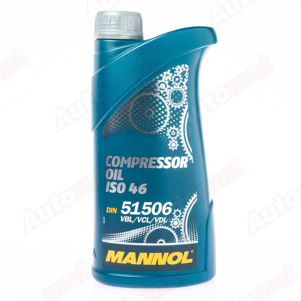 Компрессорное масло MANNOL ISO 46, DIN 51506 VBL/VCL/VDL, 1л