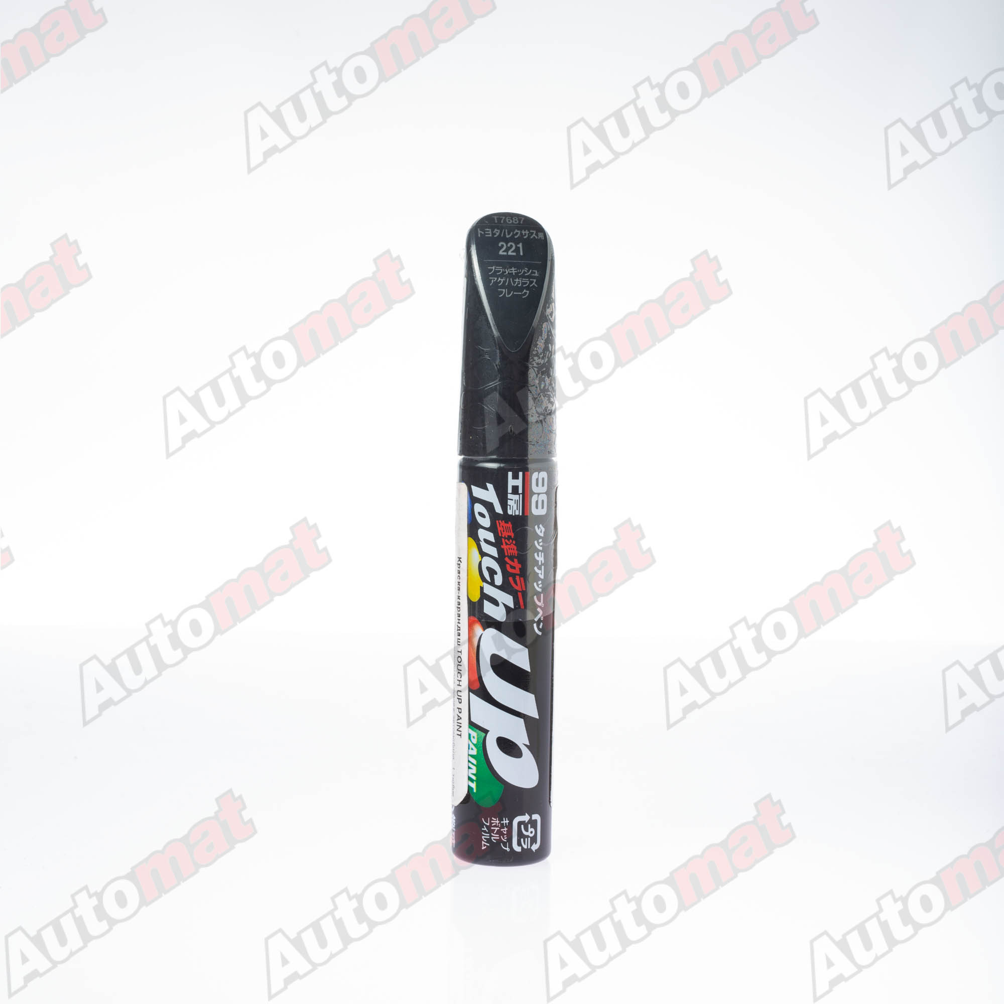 Краска для ремонта сколов и царапин Soft99 TOUCH UP PAINT 221, флакон с кисточкой, 12 мл
