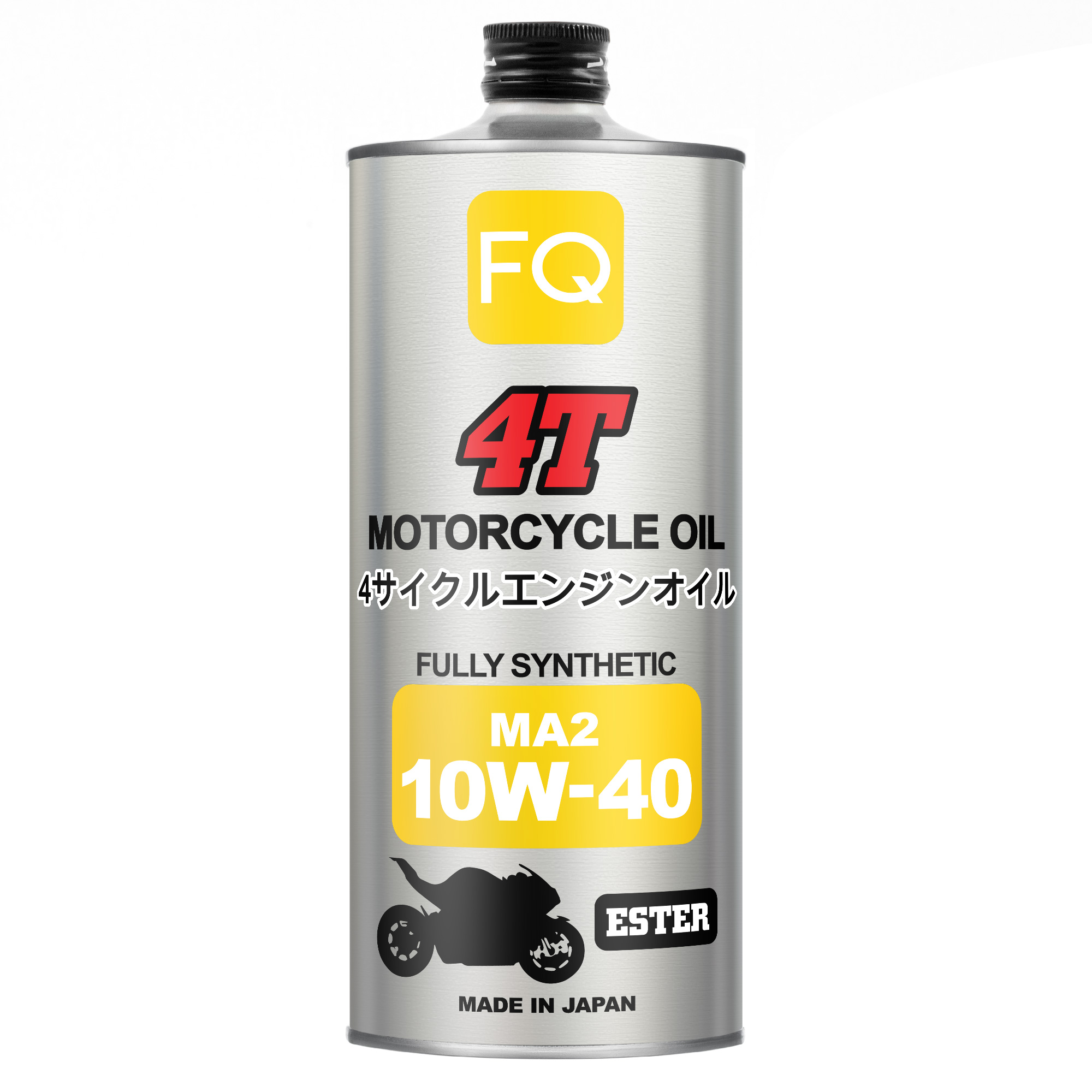Масло моторное FQ 10W-40 4T MA2/SP FULLY SYNTHETIC (ESTER), 1л
