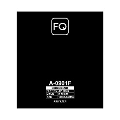 Фильтр воздушный FQ A-0901F