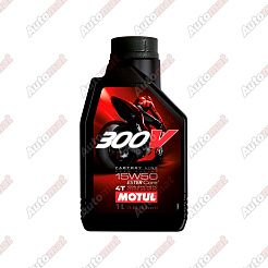 Моторное масло Motul 300V 4T 15W-50 FACTORY LINE ROAD RACING, 1л