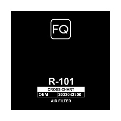 Фильтр воздушный FQ R-101