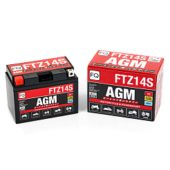 Мото аккумулятор FQ 11,2Ah FTZ14S AGM